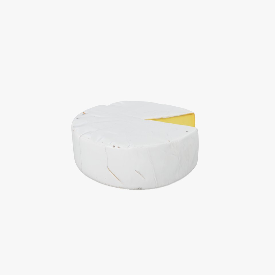 Brie Cheese Round Elegant Model Pack